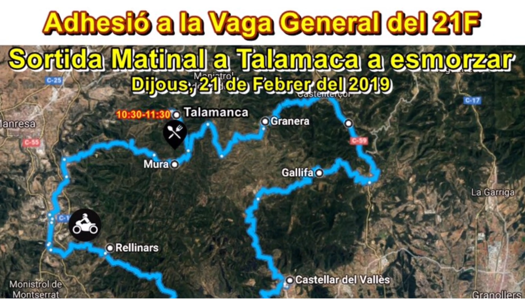 Sortida a Vaga General