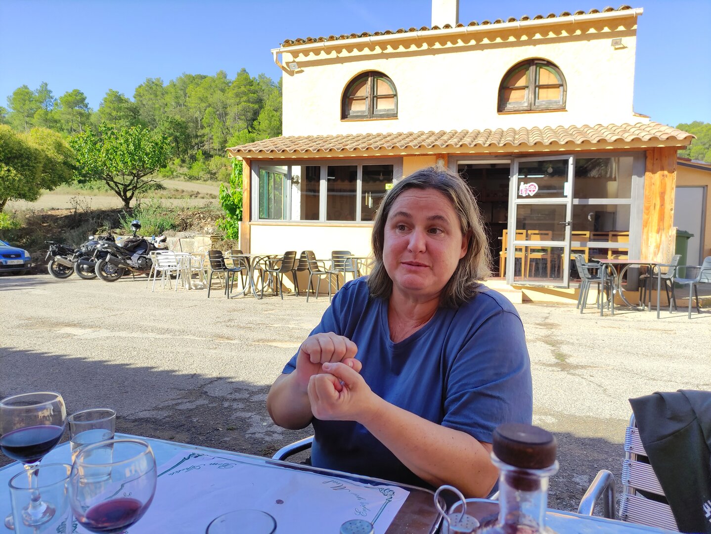 Volta motorista a LA TOSCANA CATALANA d'Alt Penedès Vinya, Cereal i Bosc. 255Km 